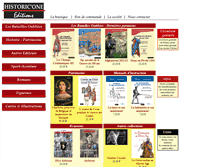 Tablet Screenshot of historic-one.com